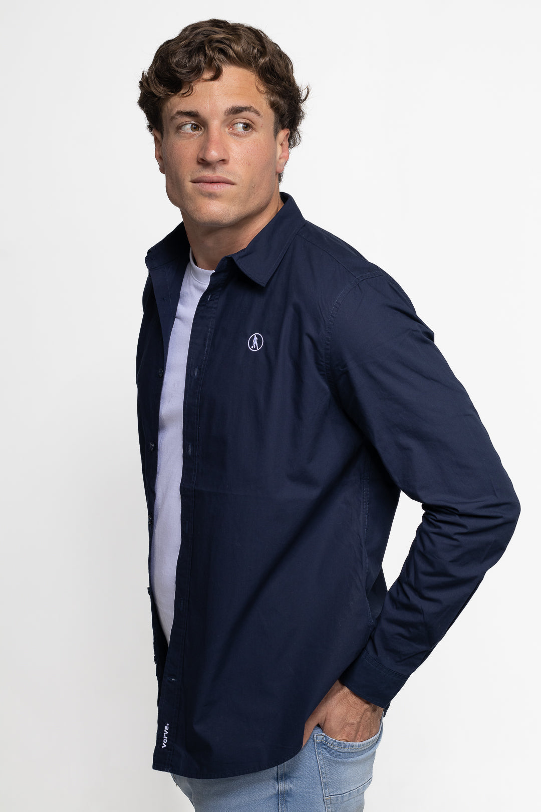Camisa Team Spirit Azul marino