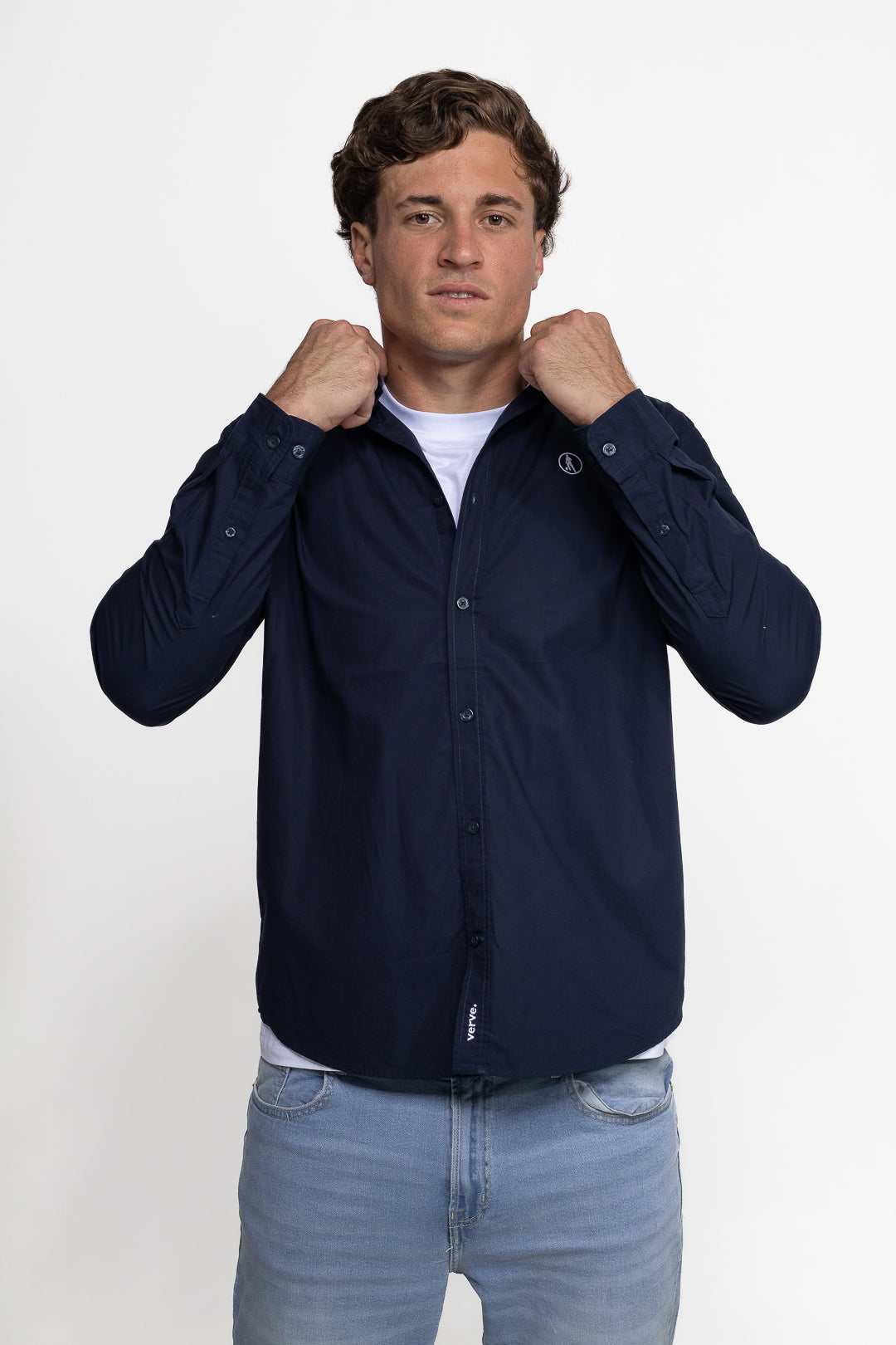 Camisa Team Spirit Azul marino